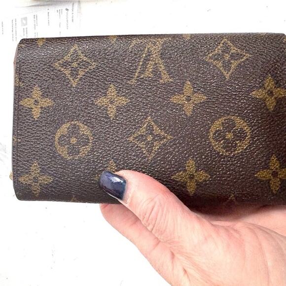 Louis Vuitton Monogram Portefueille Viennois kiss lock French purse wallet - Picture 2 of 8
